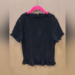 Women "T Tahari " size medium smocked top